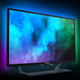 Two fun bonuses on the Predator CG437K: It comes with a built-in KVM switch and embedded RGB light strips in back.